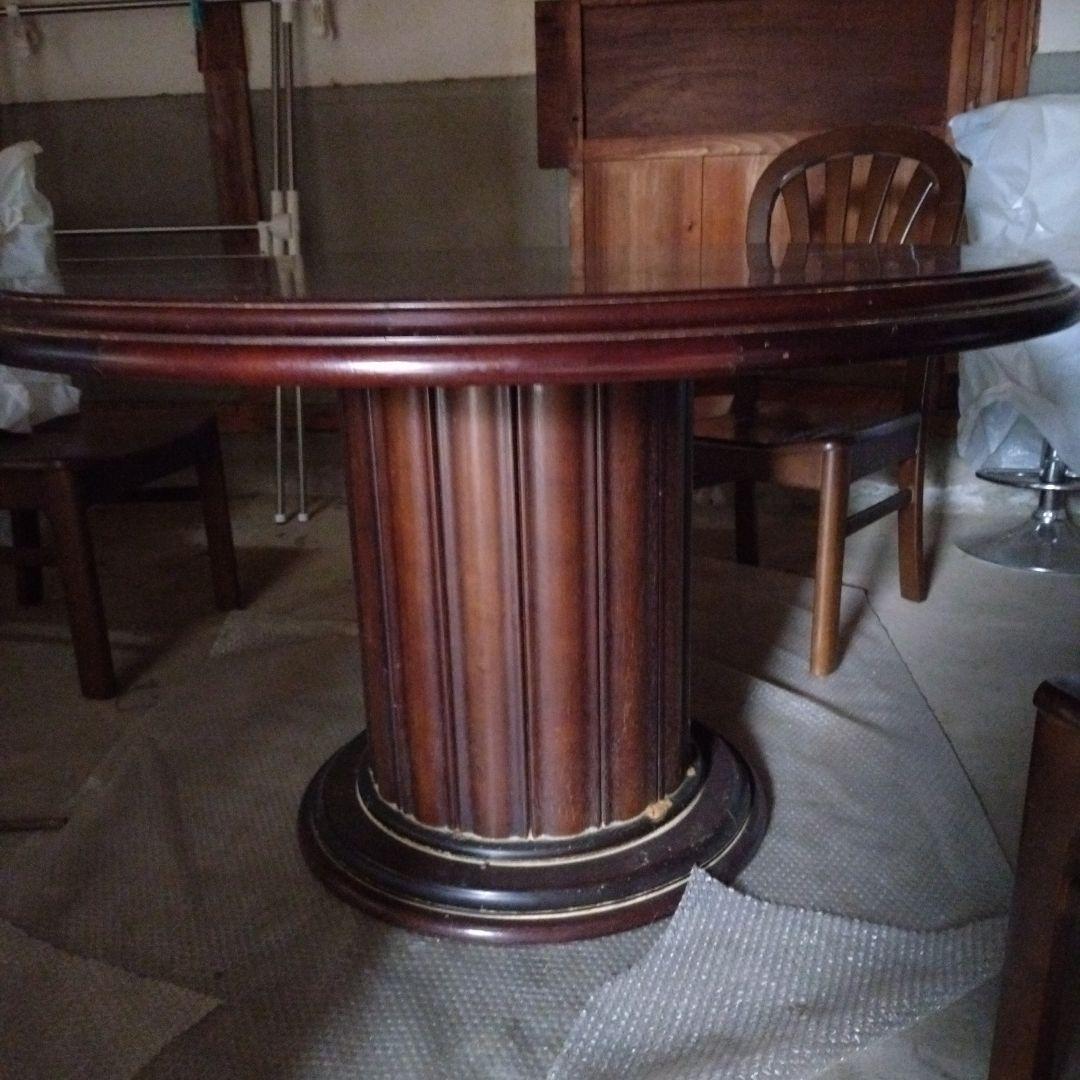 ダイニングテーブル　ブラウン　高級家具