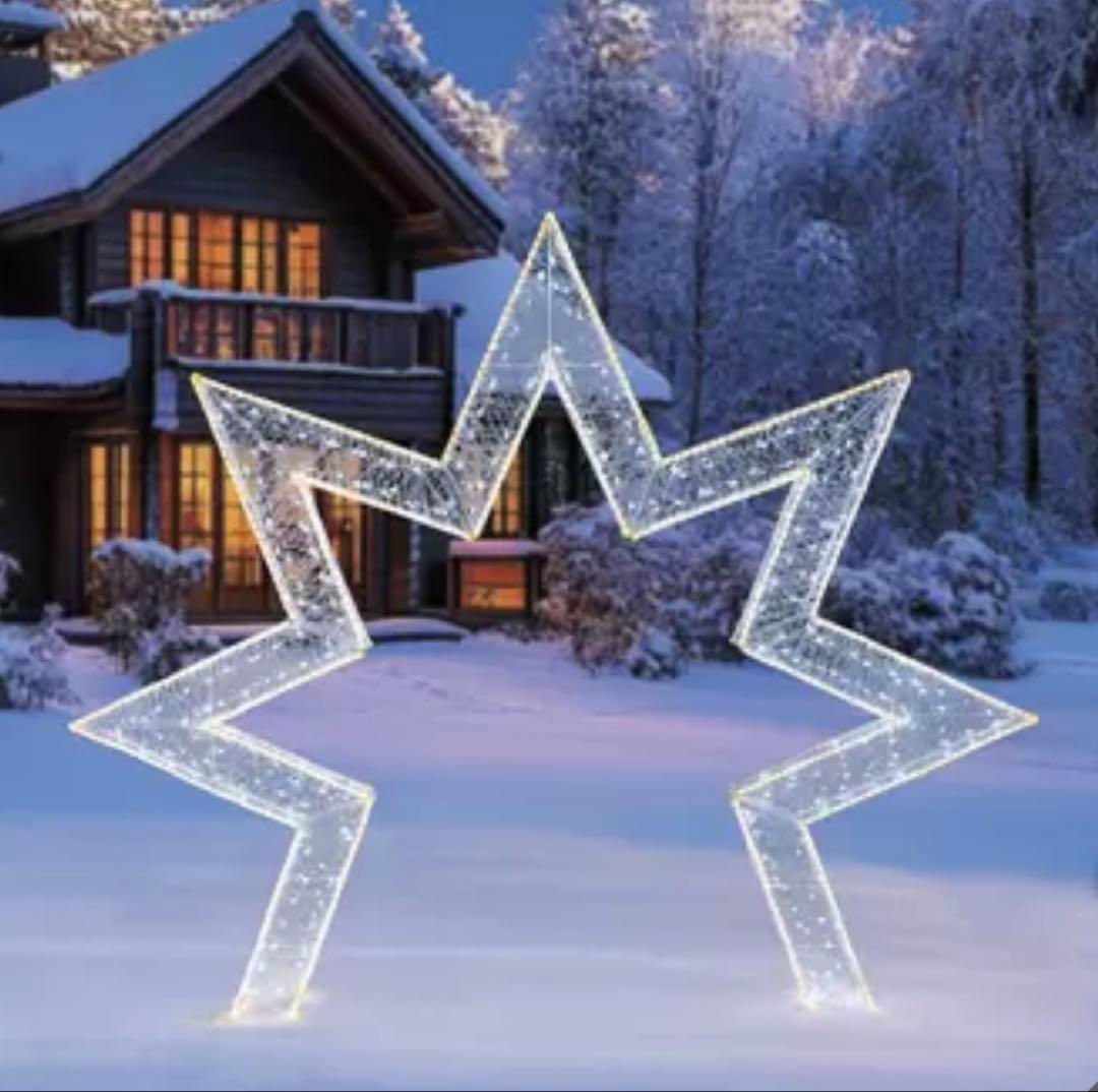 LED スターアーチ 屋内屋外兼用 イルミネーション クリスマス コストコ　大型