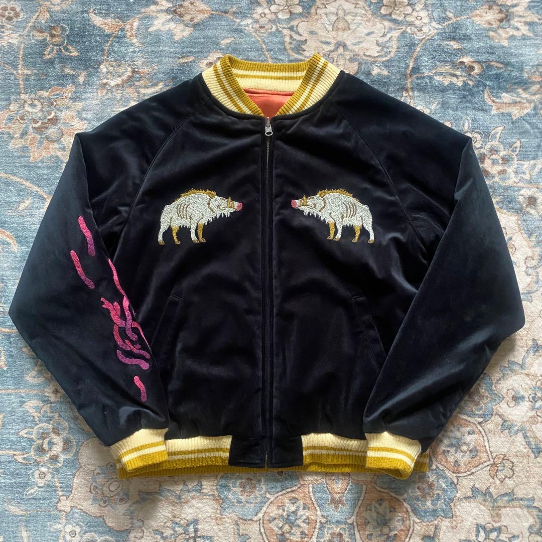 悠 もののけ姫 リバーシブル スカジャン Sサイズ