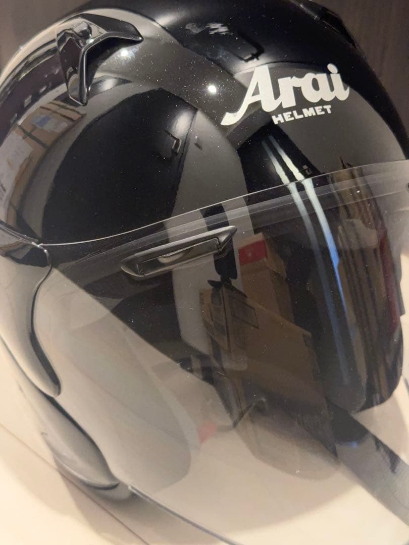 Arai ヘルメット ジェット SZ-G グラスブラック M 57-58cm