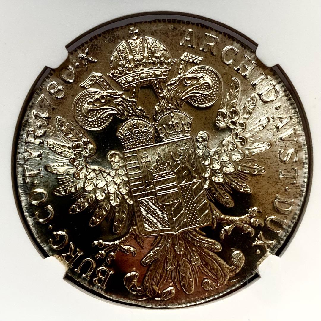 2枚セット1780年 オーストリア 1997イギリス