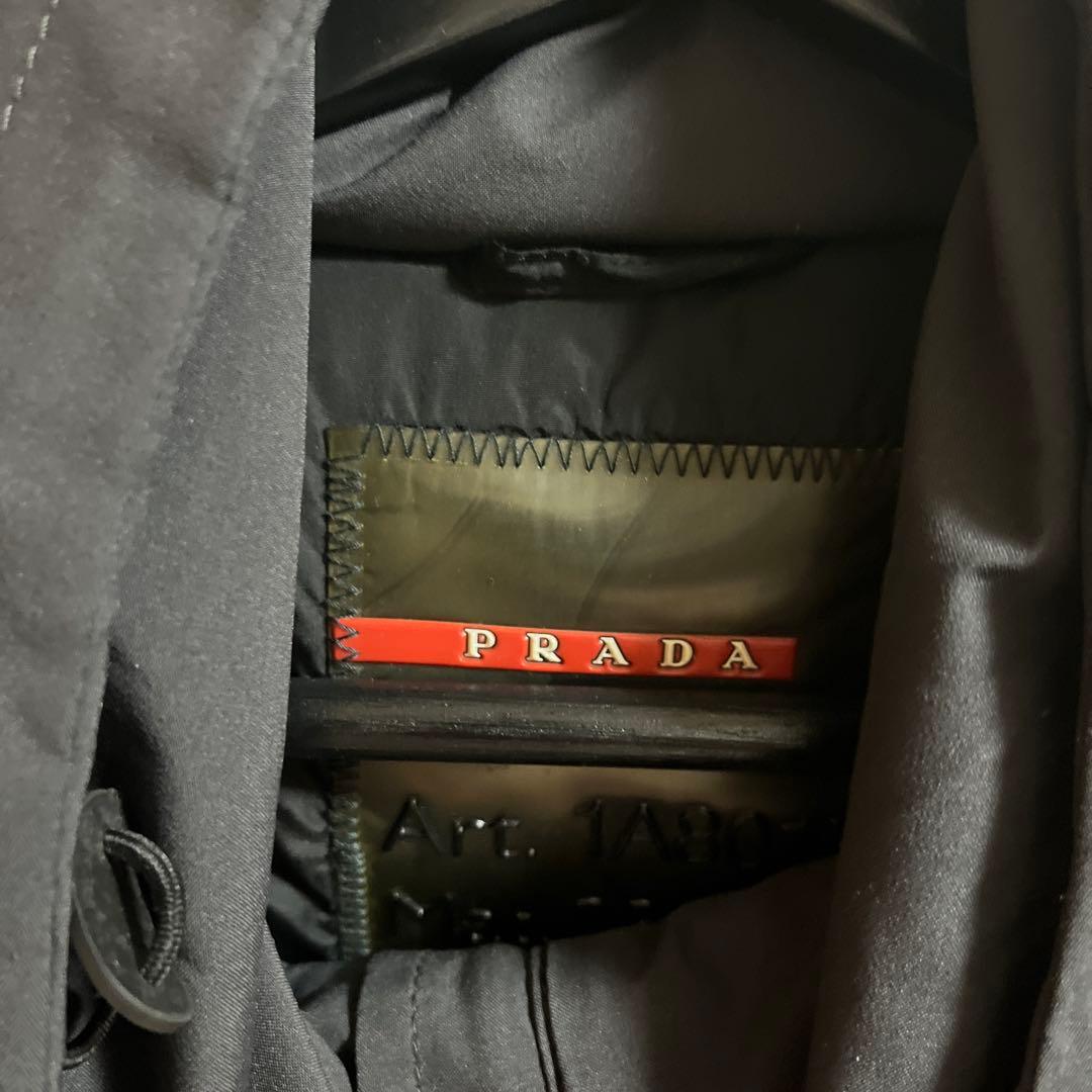 ヌ*王様 PRADA ナイロンジャケット　ダークグレー
