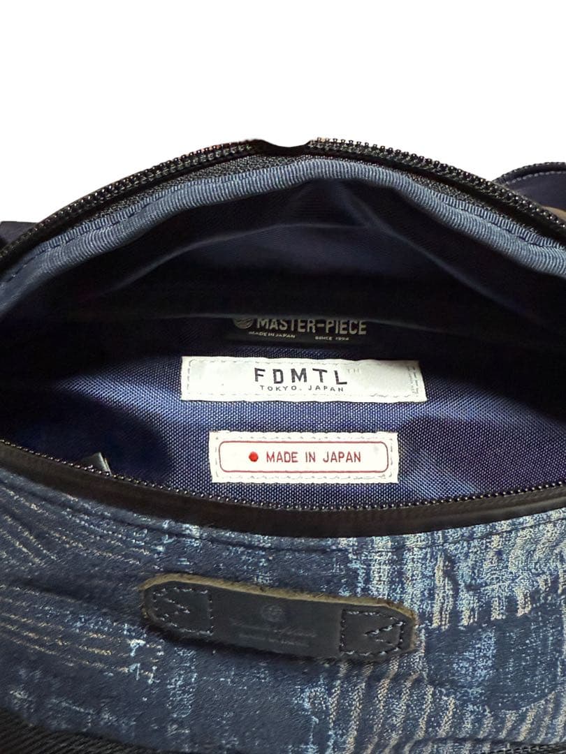 バッグ FDMTL master-piece BORO WAIST BAG