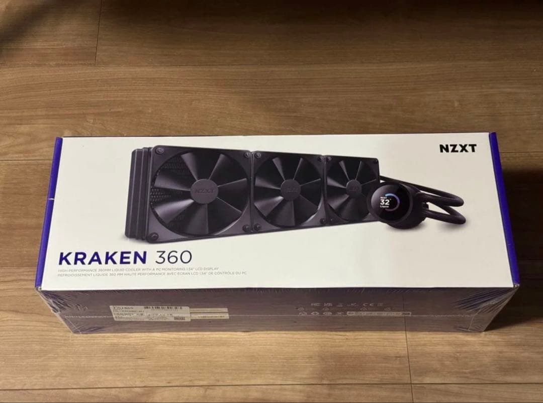 NZXT Kraken 360 新品未使用、未開封 ブラック BLACK