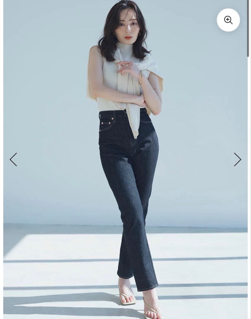 anuans スリムストレートデニム　サイズ0