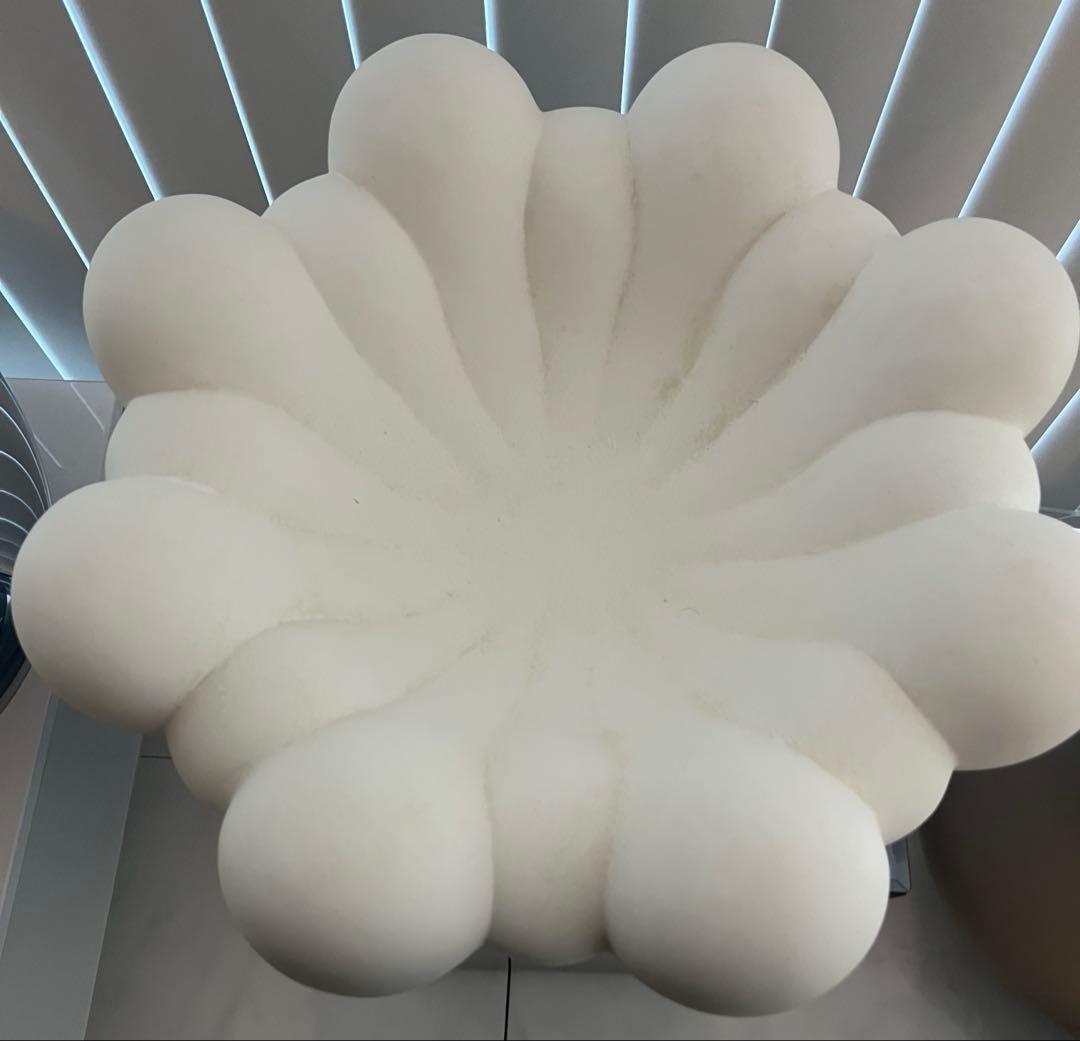 小物入れ 101  Bloom Tray Big Bone White