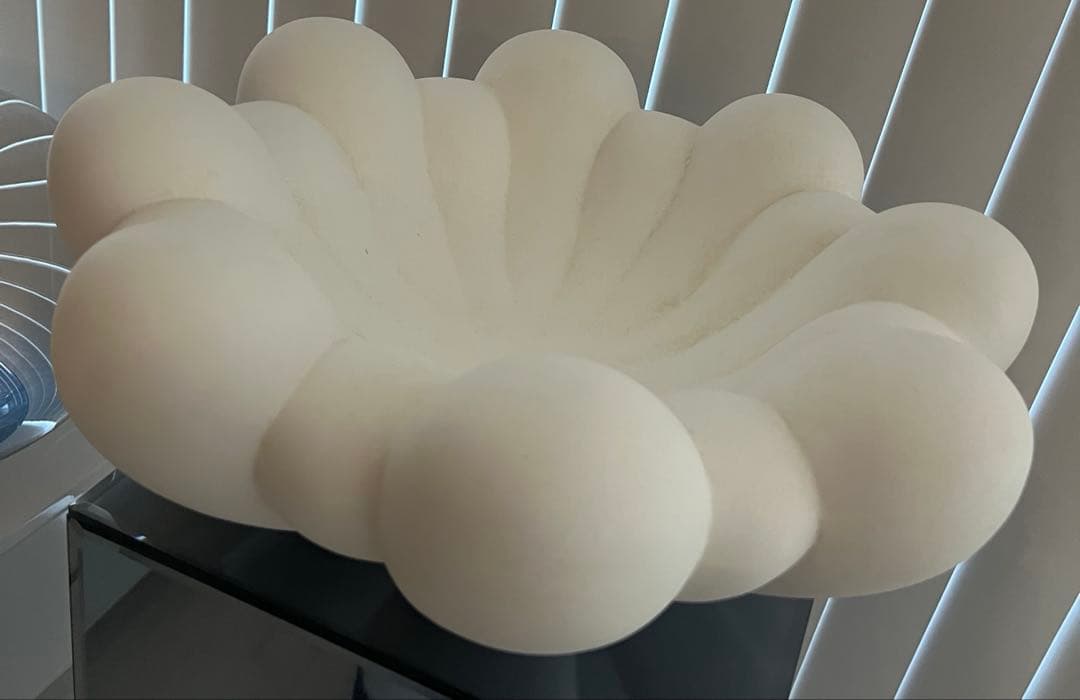 小物入れ 101  Bloom Tray Big Bone White