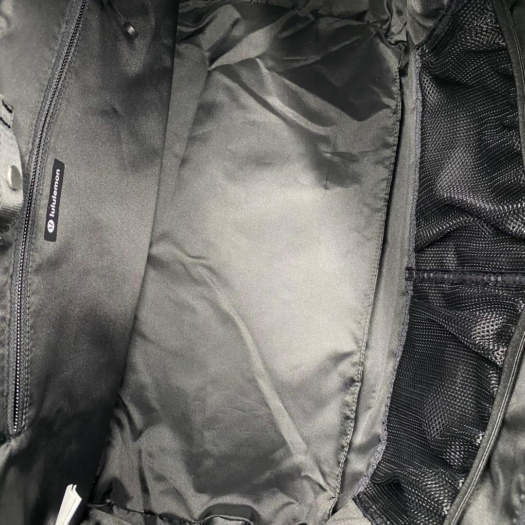 美品 ルルレモン ナイロン ボストン バッグ 25L 2WAY トラベル 黒