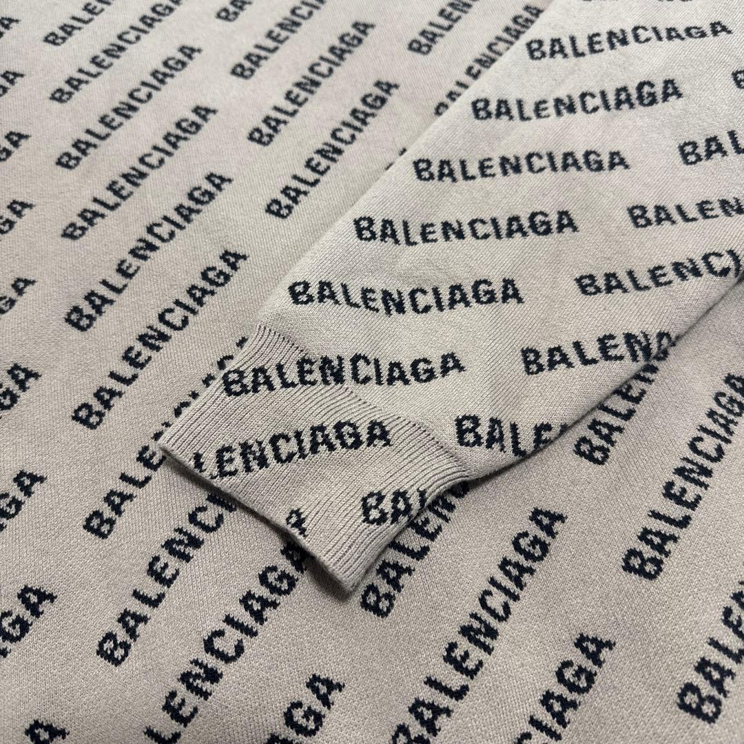 BALENCIAGA ロゴ　オーバーサイズセーター　バレンシアガ
