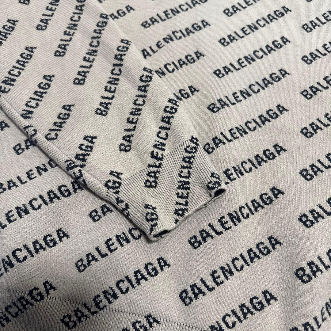 BALENCIAGA ロゴ　オーバーサイズセーター　バレンシアガ