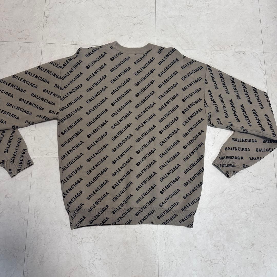 BALENCIAGA ロゴ　オーバーサイズセーター　バレンシアガ