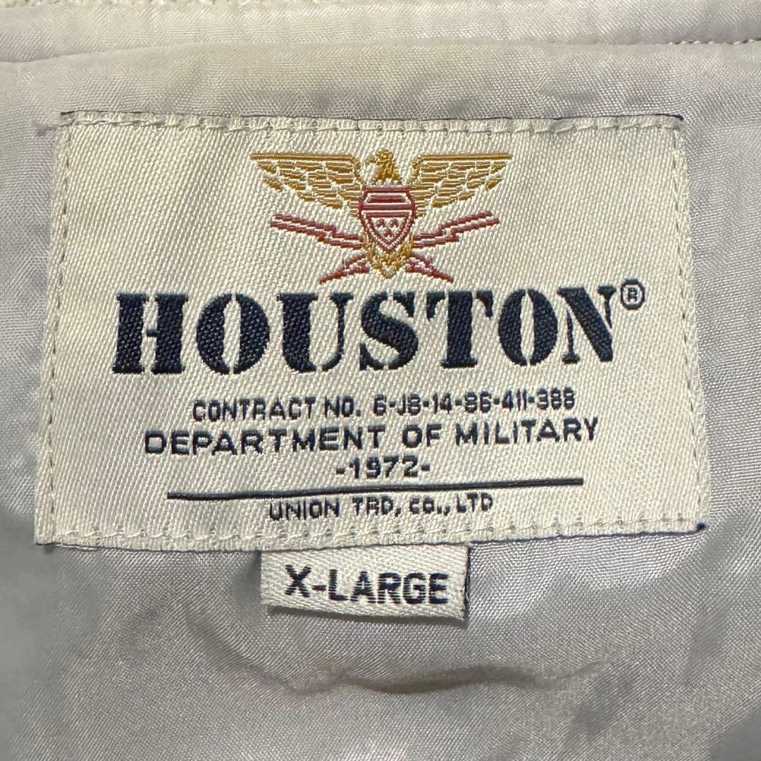 HOUSTON USA アラスカ 日本限定 別珍 スカジャン　XL