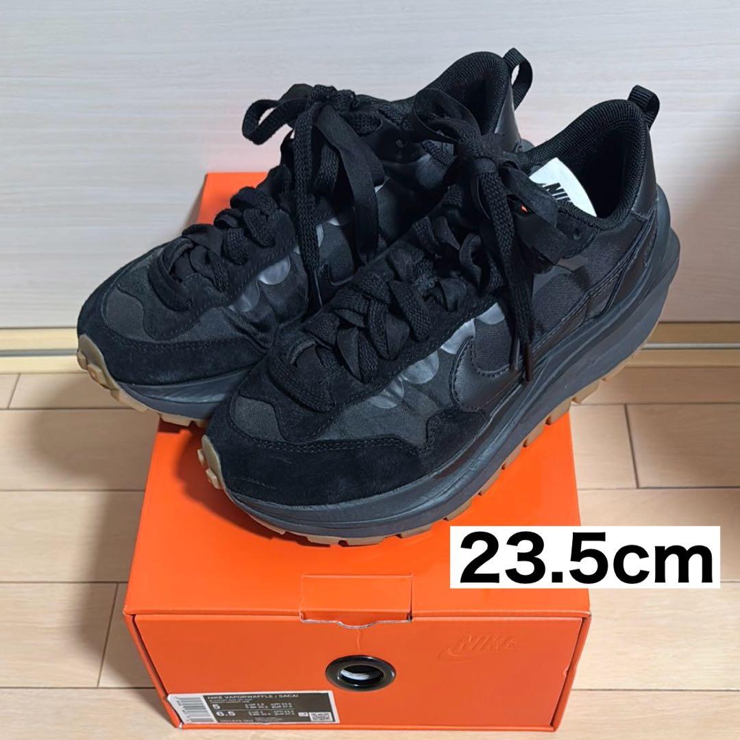 サカイ ナイキ ヴェイパーワッフル ブラック23.5cm