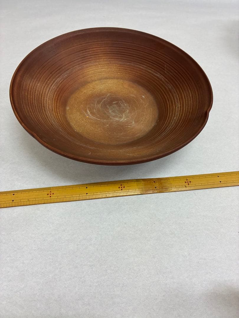 丸型 水盤　花器　陶器