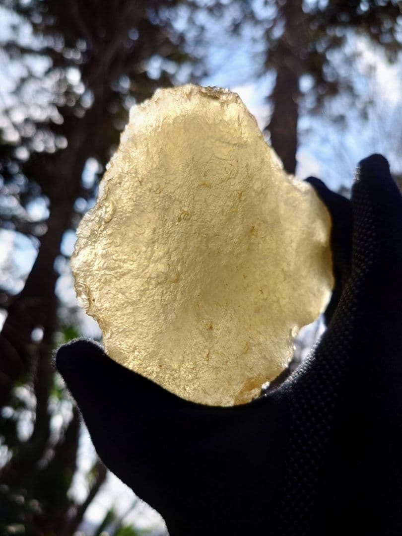 リビアングラス 492g⭐️インパクトガラス メテオライト隕石