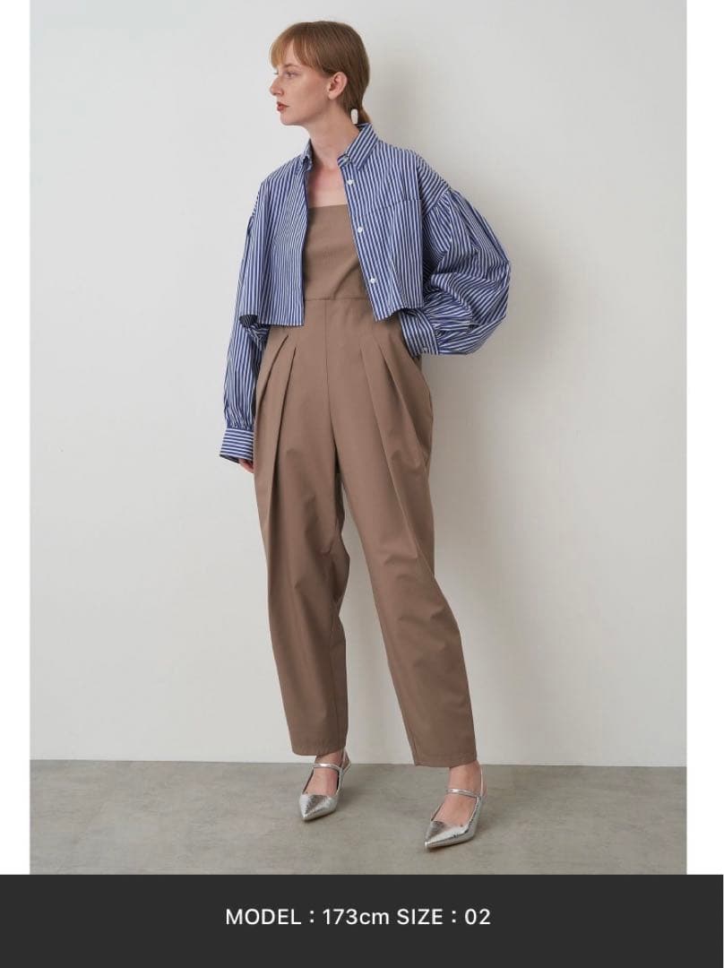 オールインワン サロペット　サイズ1 ベージュ　エレンディーク