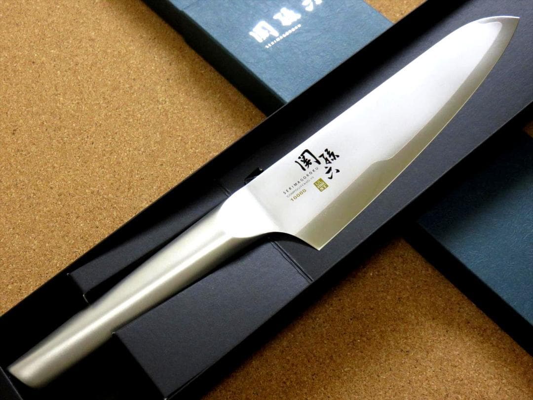 関の刃物 三徳包丁 165mm 貝印 関孫六 10000ST オールステンレス