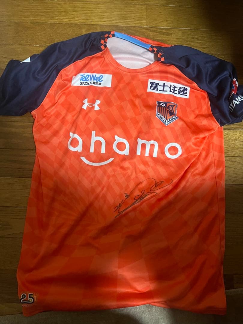 Under Armour サッカーシャツ XXL 仲田歩夢選手25周年記念