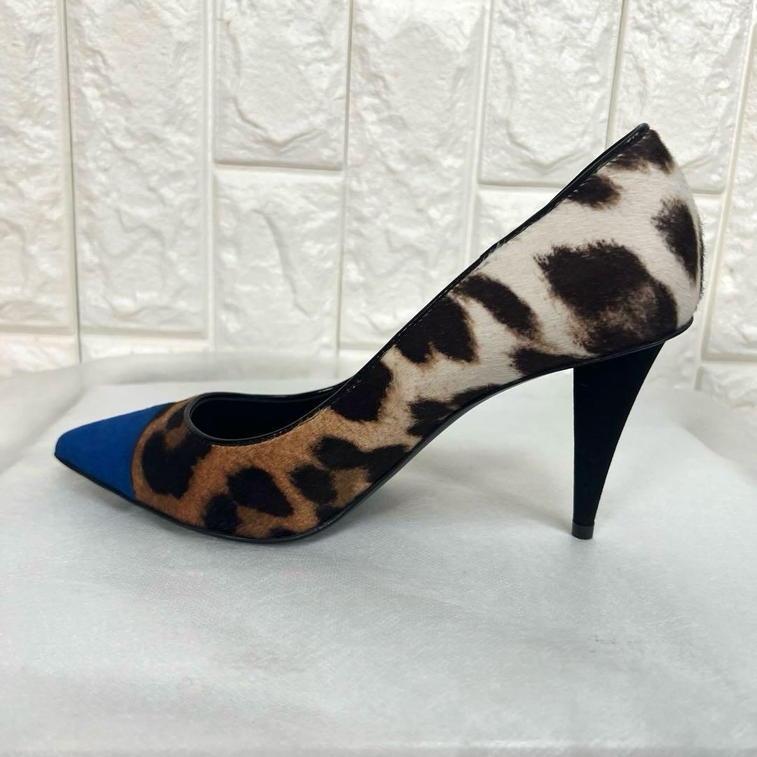 未使用/美品♡GIUSEPPE ZANOTTI レオパード　ハラコパンプス