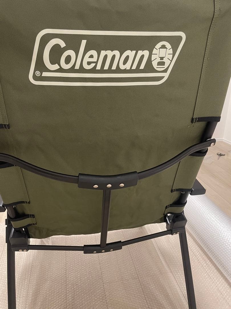 Coleman 折りたたみ　レイチェア オリーブ　2脚セット