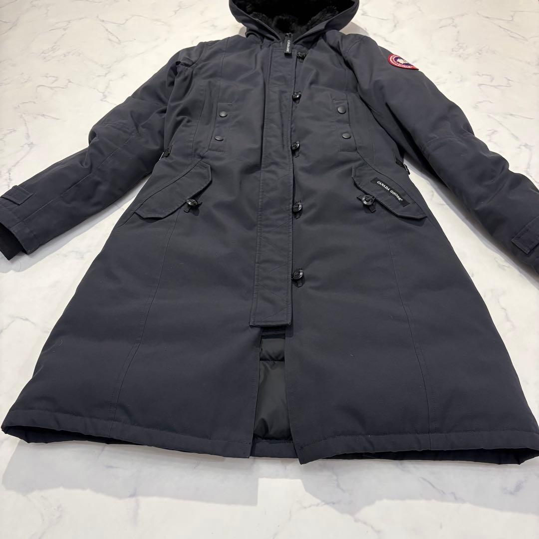 【美品】 カナダグース　ケンジントン　ダウン　M ネイビー