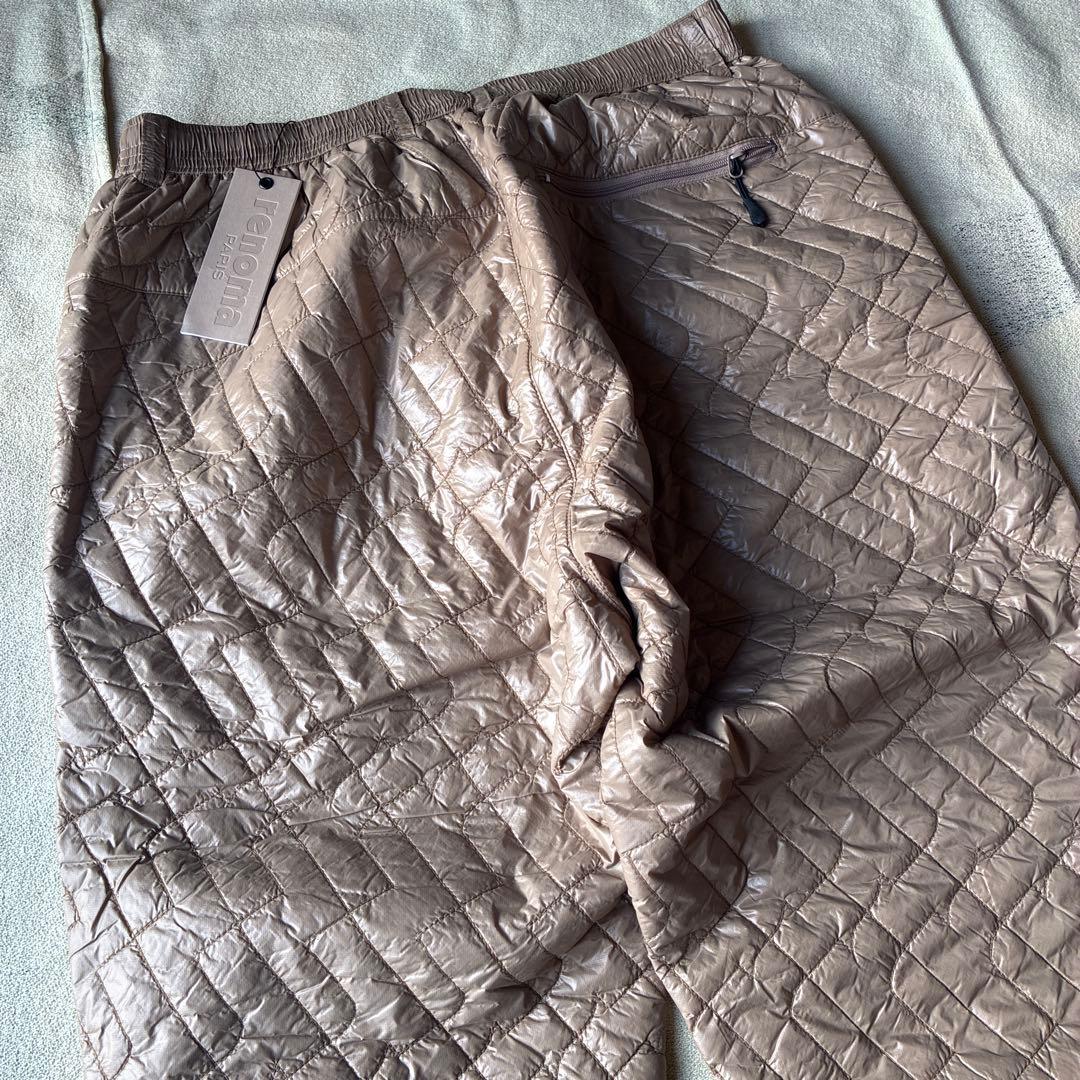 新品renoma Golf キルティングパンツ定価¥30800