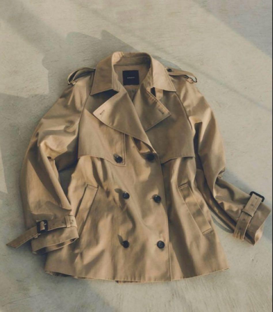 ソウ　新品未使用　アニュアンス　ハーフオーバートレンチコート　Ｍサイズ