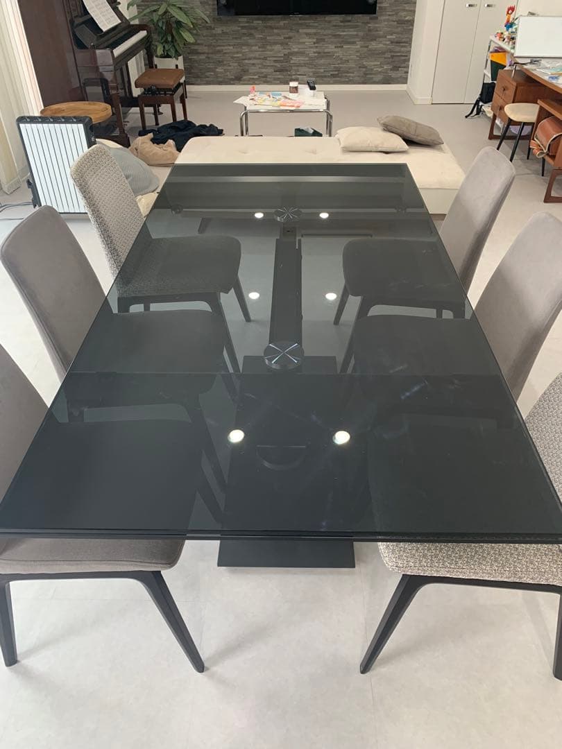 BoConcept ボーコンセプト Monza テーブル　チェア６脚セット