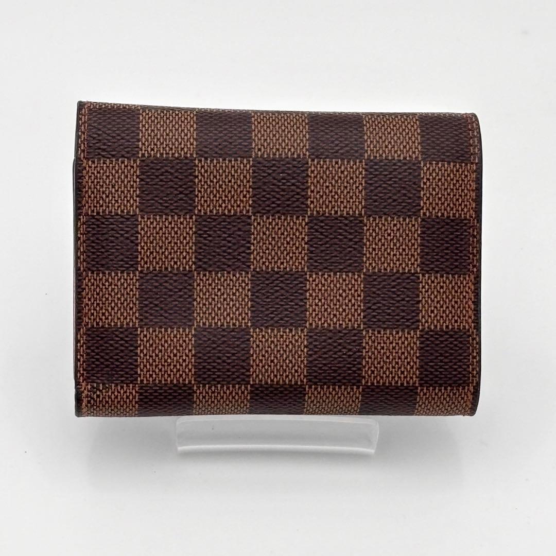 ルイヴィトン ポルトフォイユ ヴィクトリーヌ ダミエ 三つ折り財布 正規品