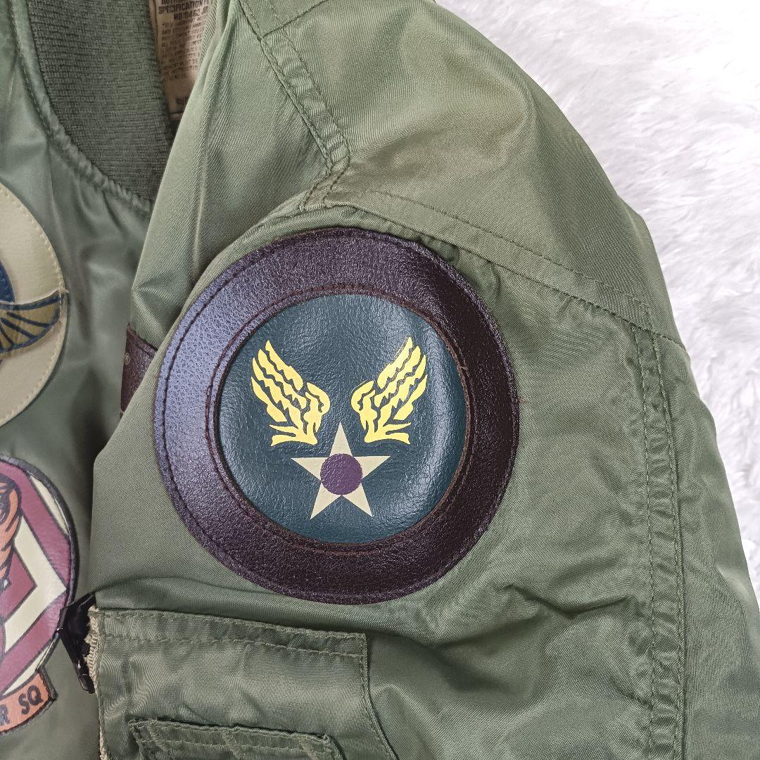 AVIREX MA-1 TOP GUN フライトジャケット ワッペン M