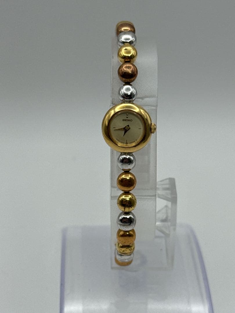 SEIKO レディース 1E20-0070 ボールブレス 電池交換済