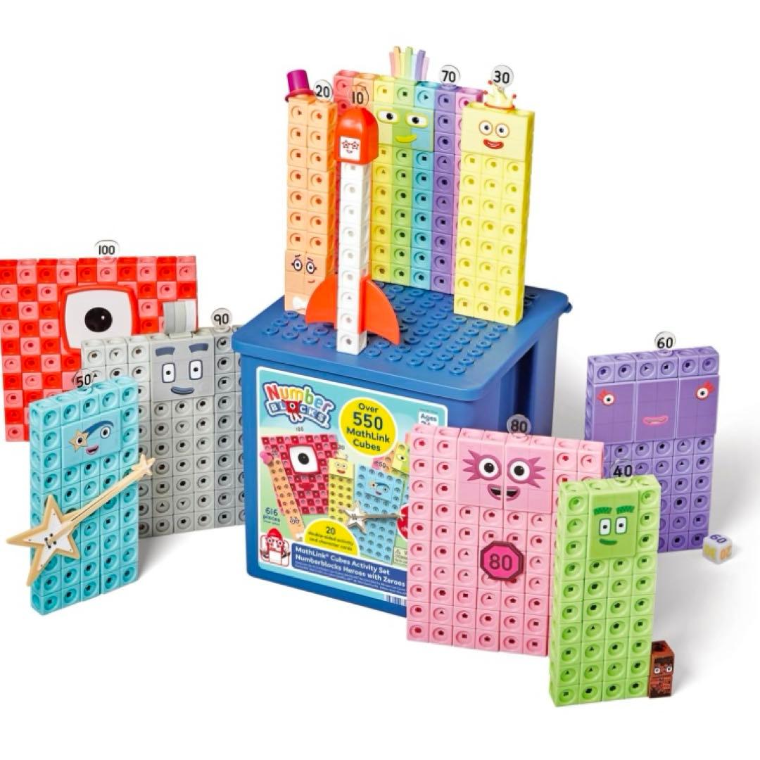 Numberblocks 550 MathlinkCubes ナンバーブロックス