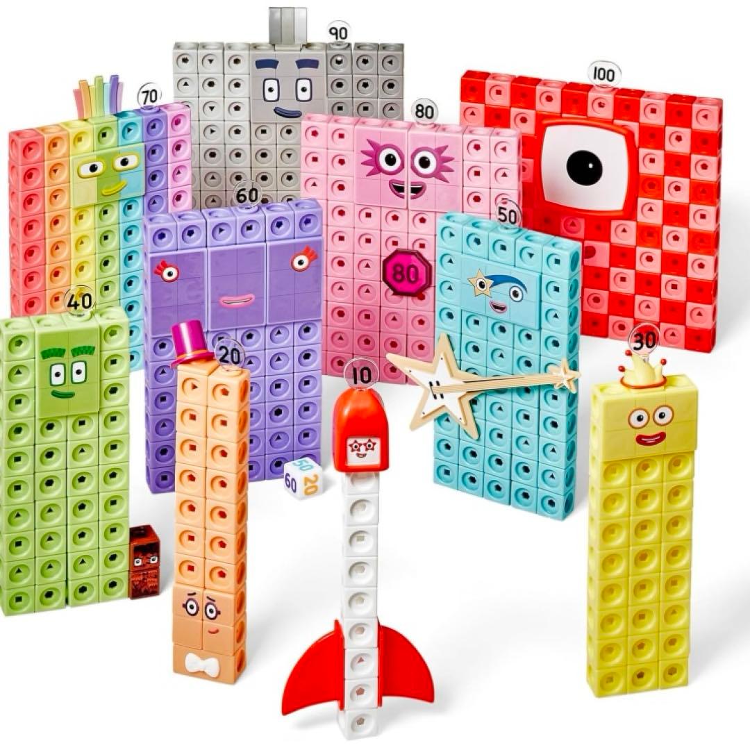 Numberblocks 550 MathlinkCubes ナンバーブロックス