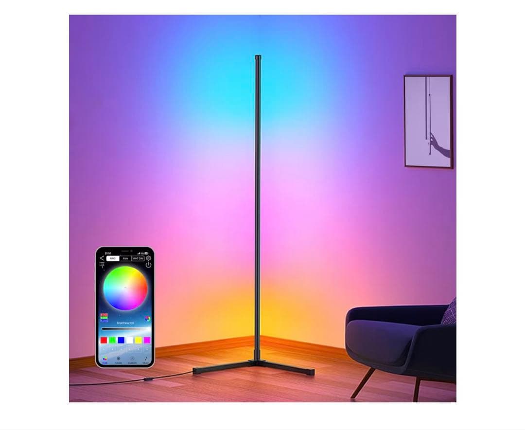 Sotipevs RGB LED-floor lamp✖︎2本