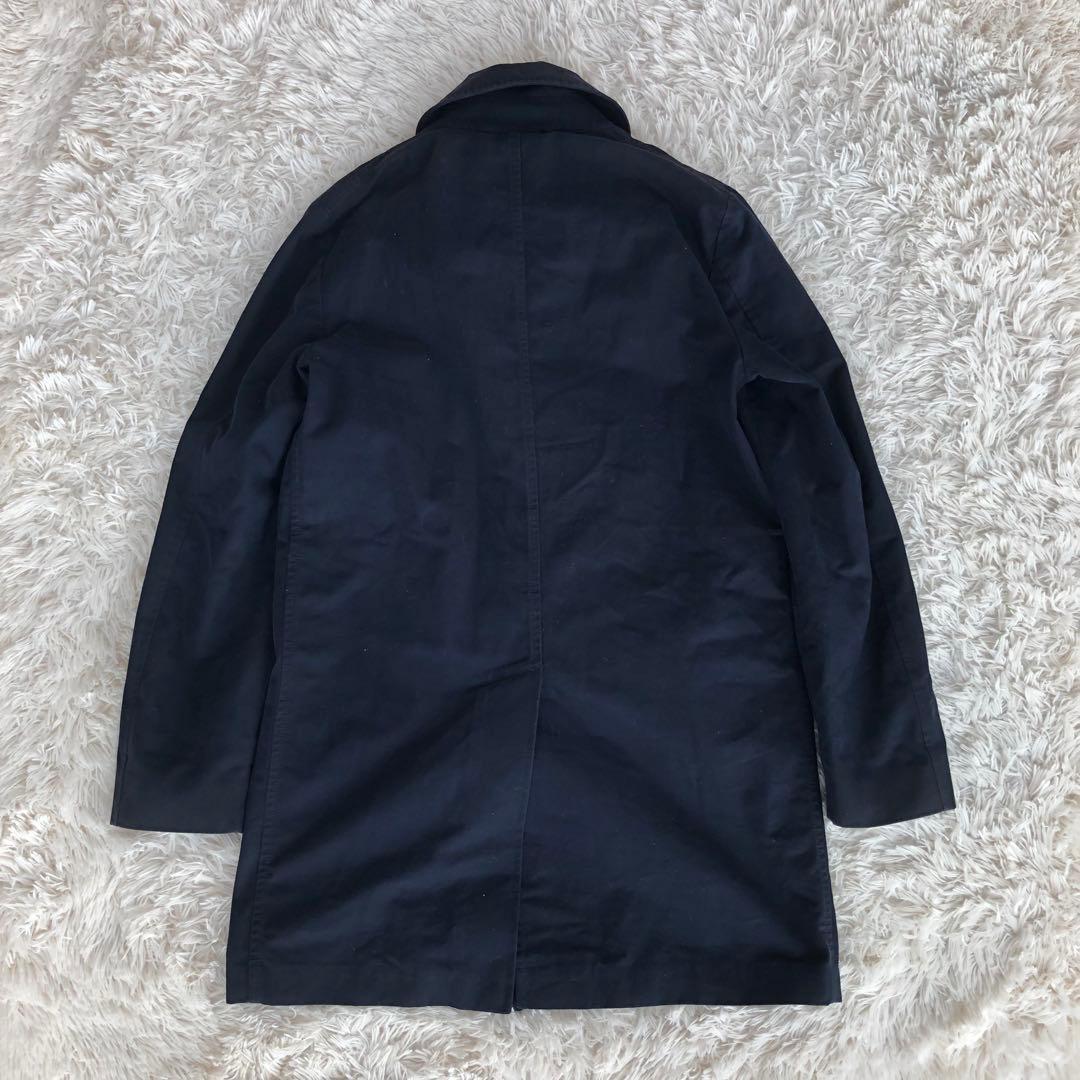 ことらメゾンマルジェラMaisonMargielaモールスキンコート紺色