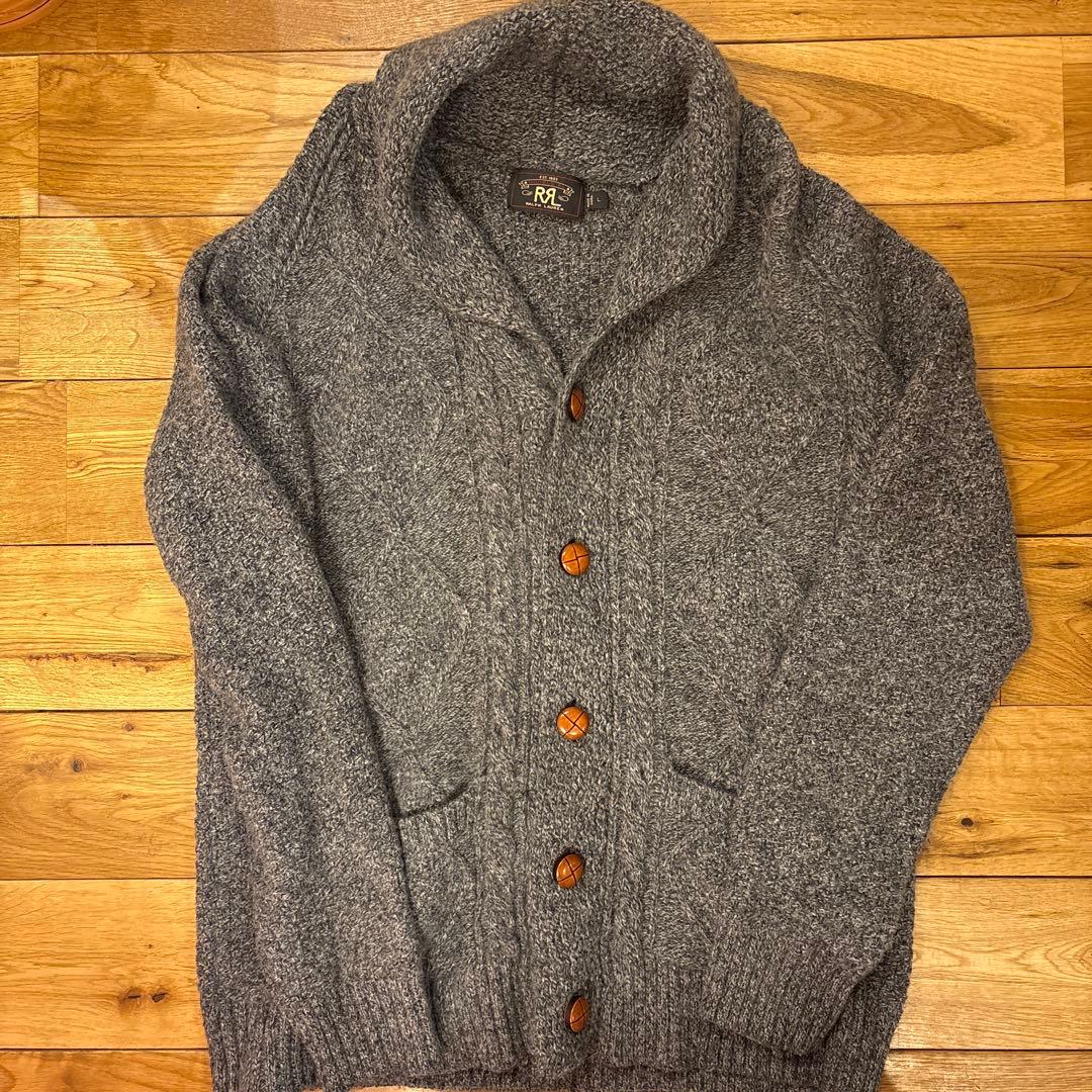 RRL ハンドニットカーディガン