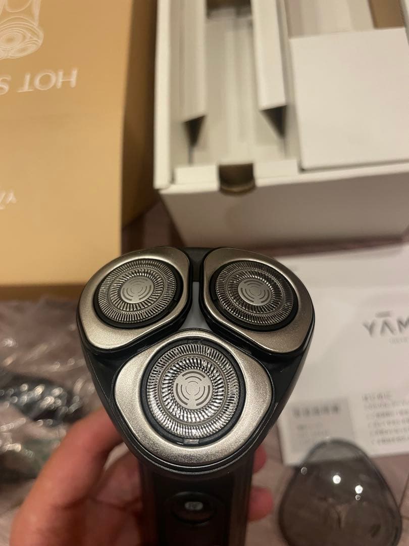 YA-MAN 電動シェーバー-HOT SHAVE【未使用】最終値下げ