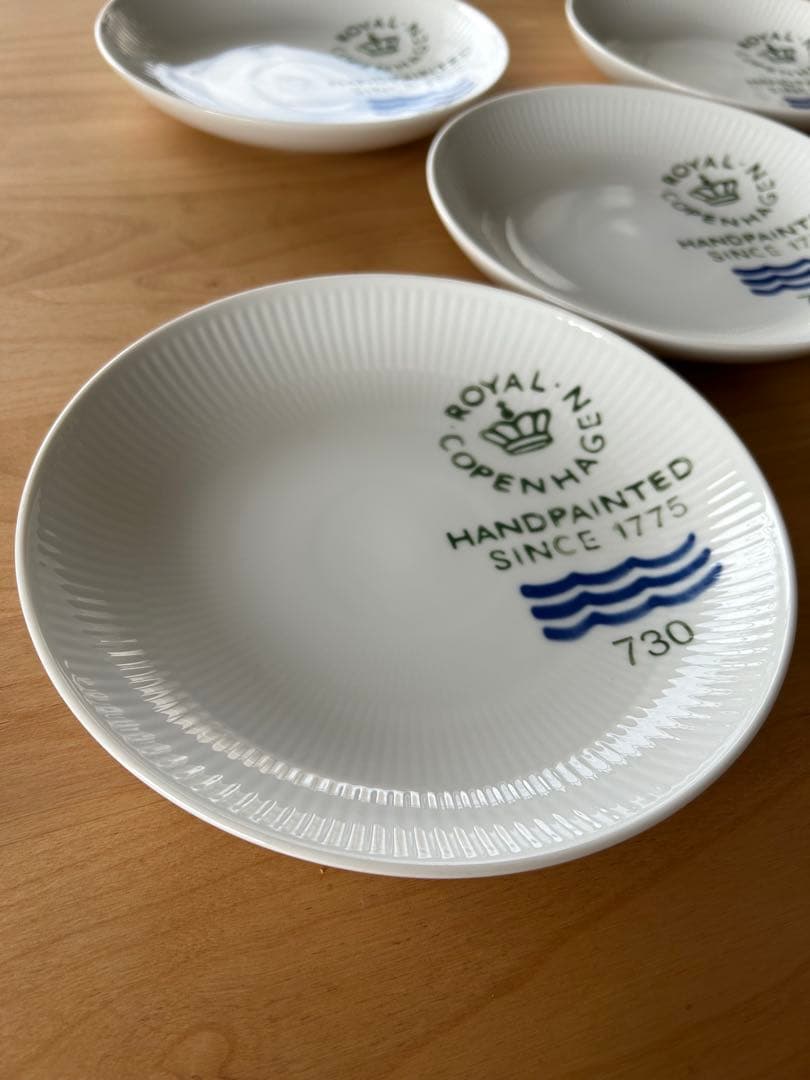  ロイヤルコペンハーゲン　シグネチャープレート5枚