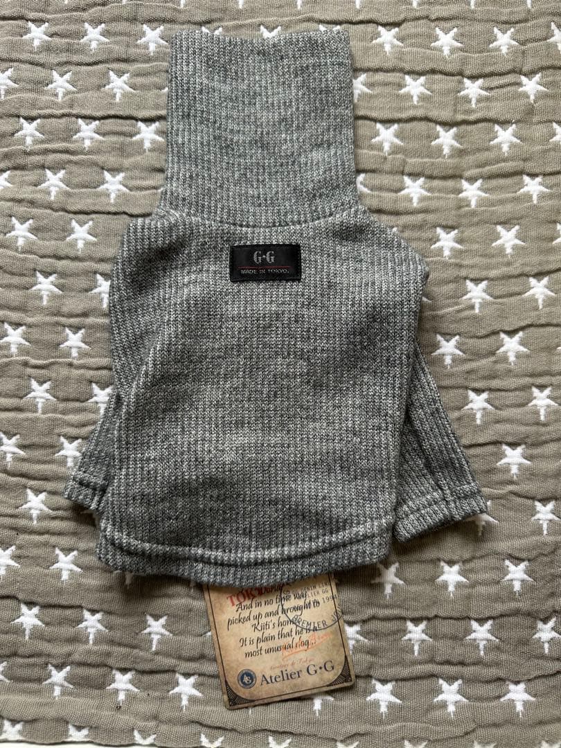 アトリエgg⭐︎グレー⭐︎ニット⭐︎トップス⭐︎１ハーフ