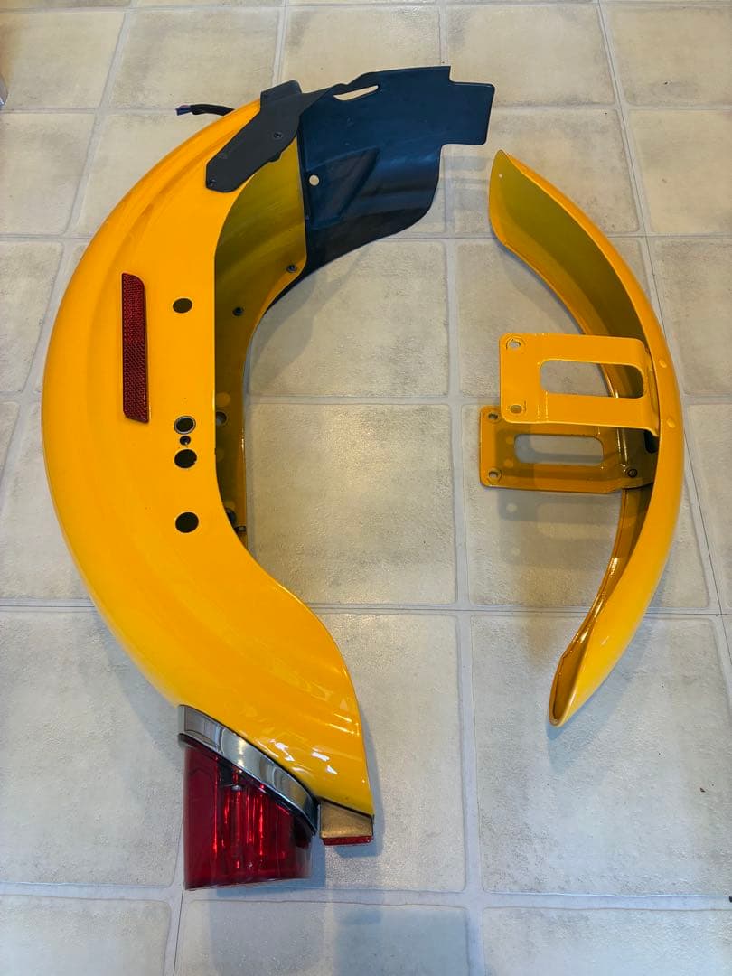 03年式XL1200S 純正前後フェンダー（イエロー）
