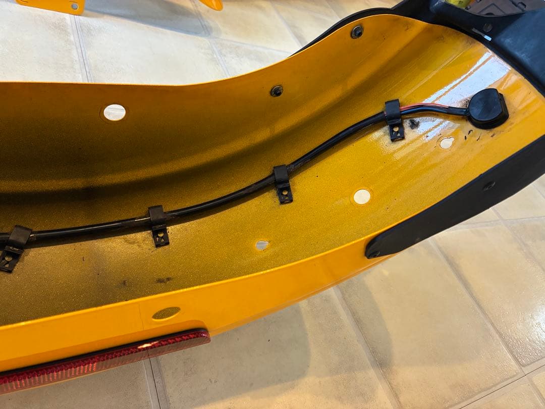 03年式XL1200S 純正前後フェンダー（イエロー）