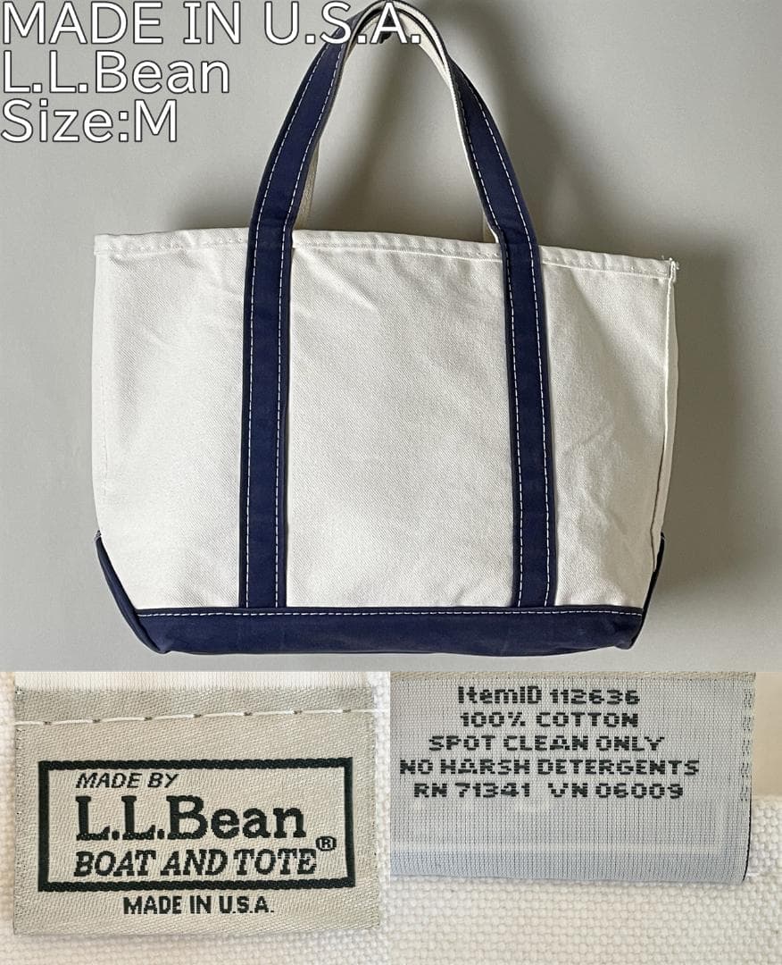 ★USA製★並品 USA製 L.L.Bean LLビーン ボート アンド トート