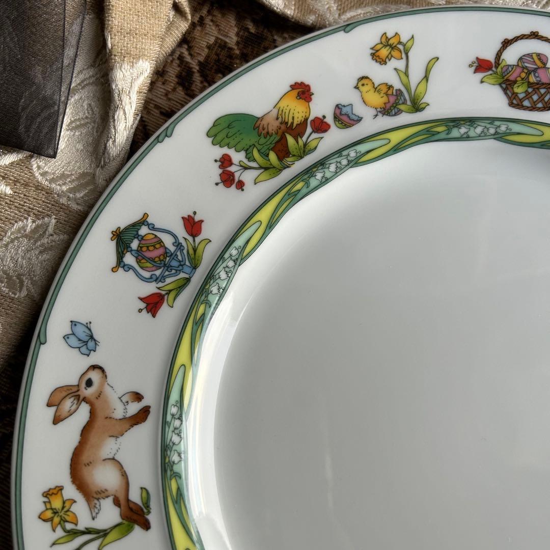 【ドイツ製】HUTSCHENREUTHER EasterRabbit新品チップ有