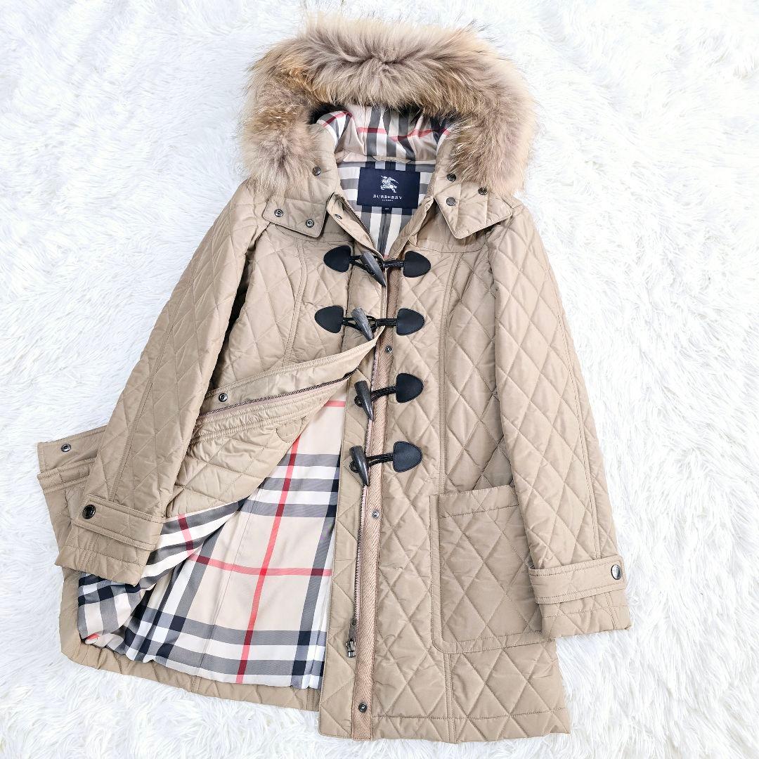 ふたるるちゃん様✨バーバリーロンドン キルティング ダッフルコート ファー