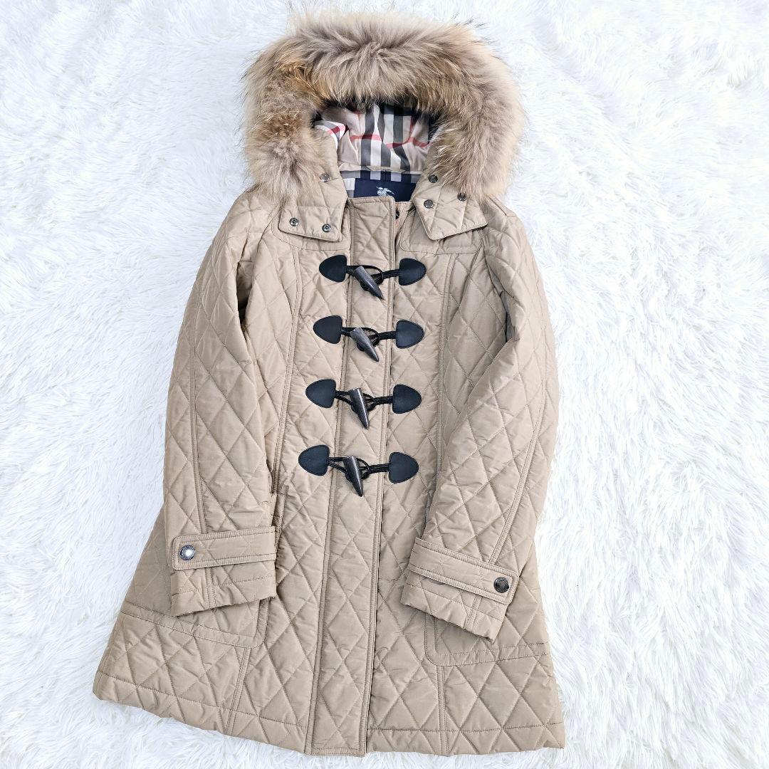 ふたるるちゃん様✨バーバリーロンドン キルティング ダッフルコート ファー