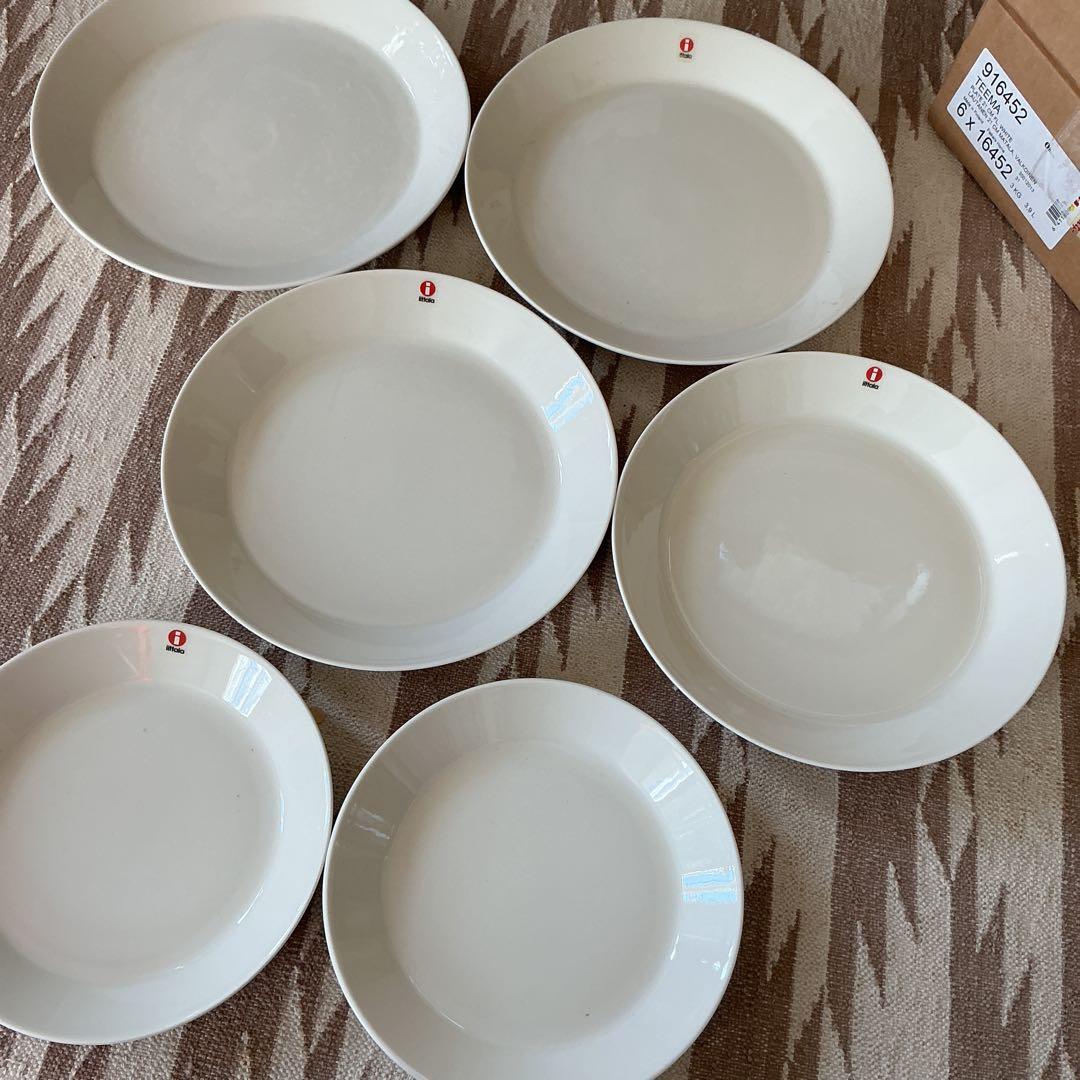 イッタラ　ティーマホワイト　美品23cm 、17cm と未使用の21cmセット