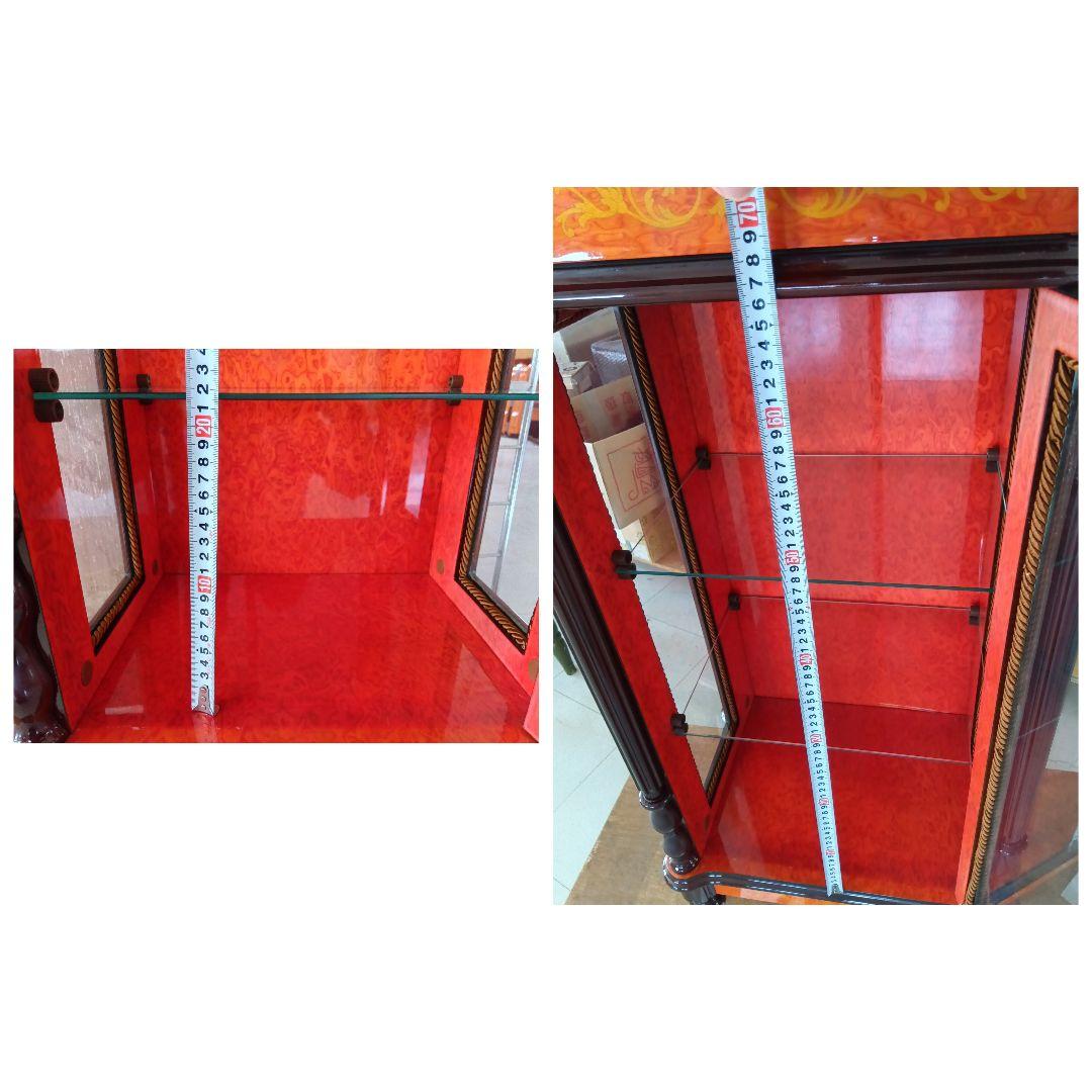 ARTEM社　アンティークガラスキャビネット　ショウケース　飾り棚　ディスプレイ