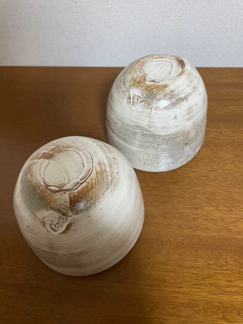 花岡隆　粉引き器　4個セット