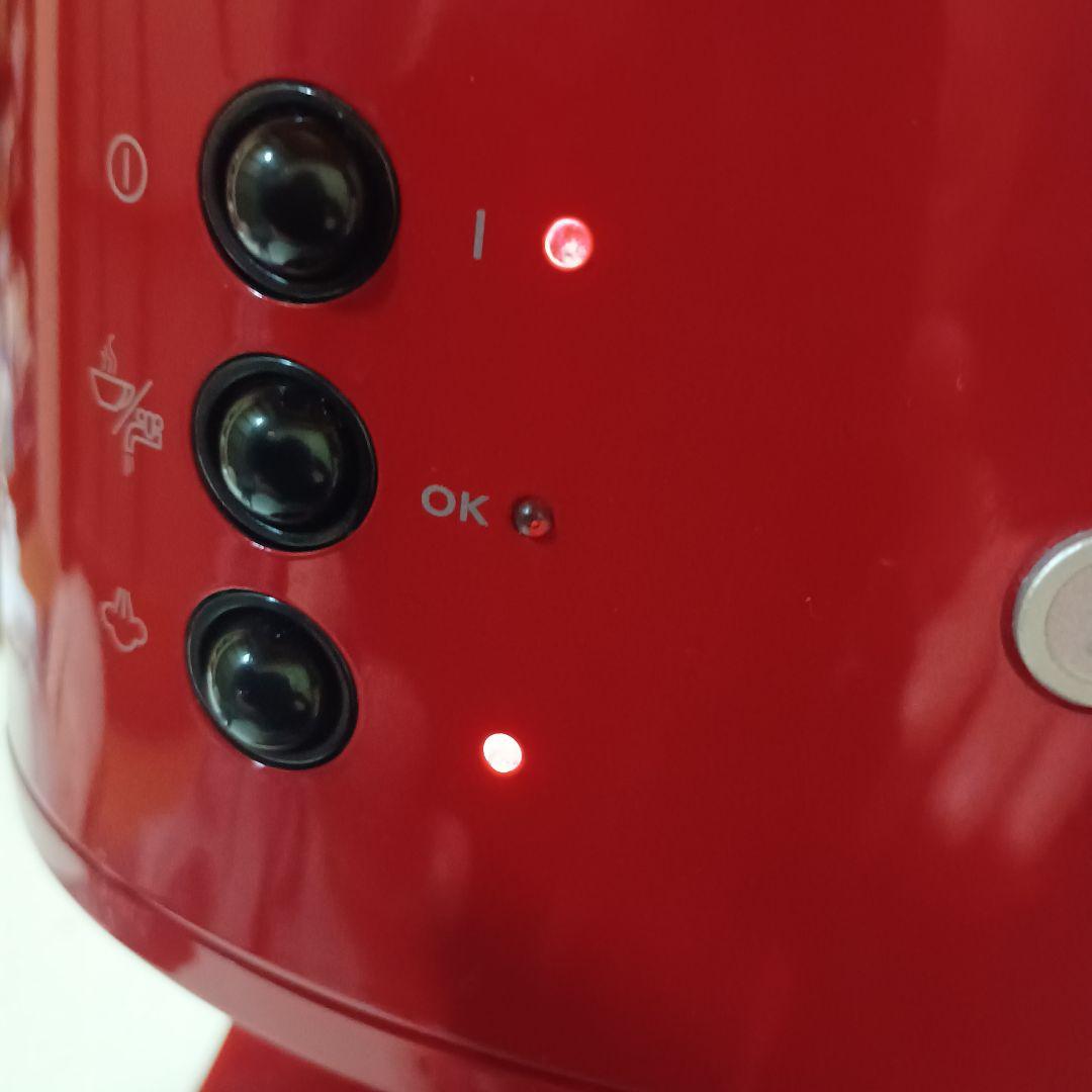 デロンギ エスプレッソ•カプチーノ メーカー EC0310/レッド