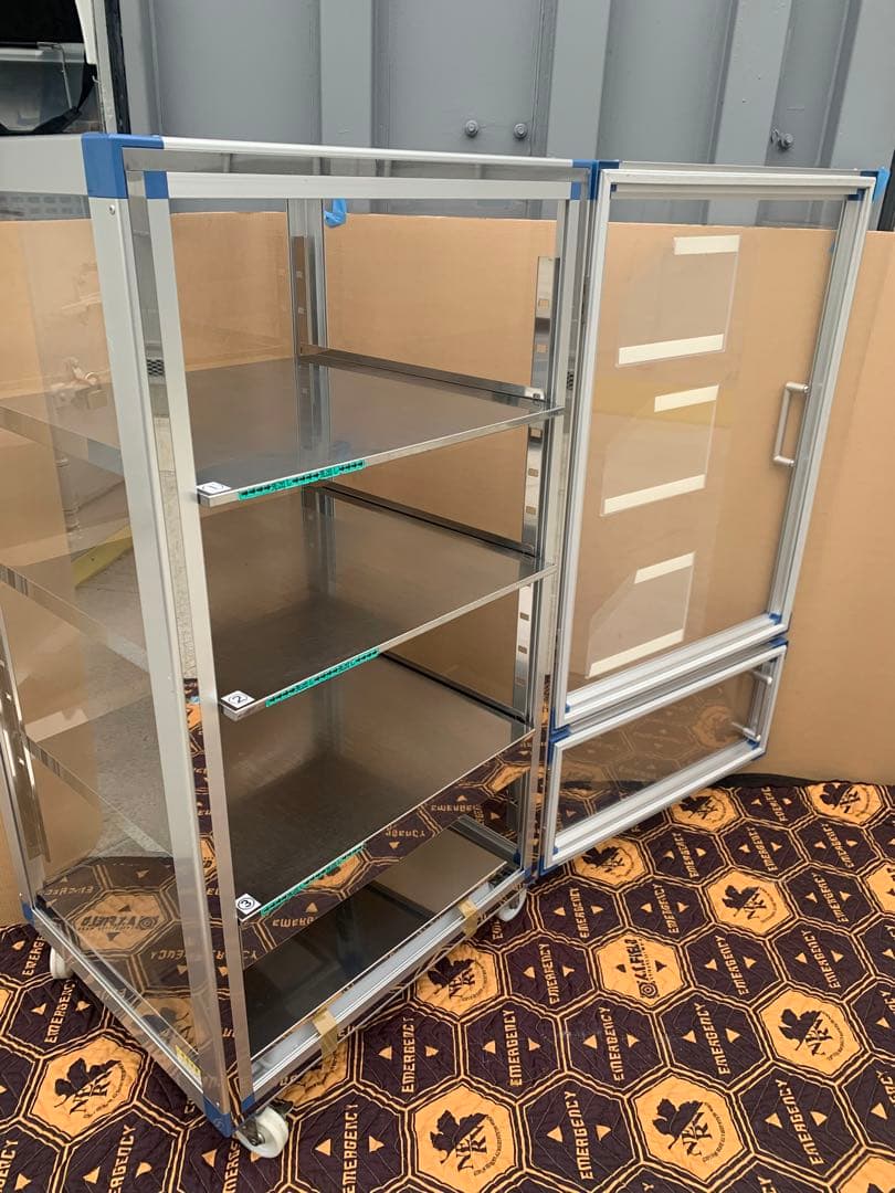 アズワン　スタンダードデシケーターBG　ショーケース　収納　SD-BG1K